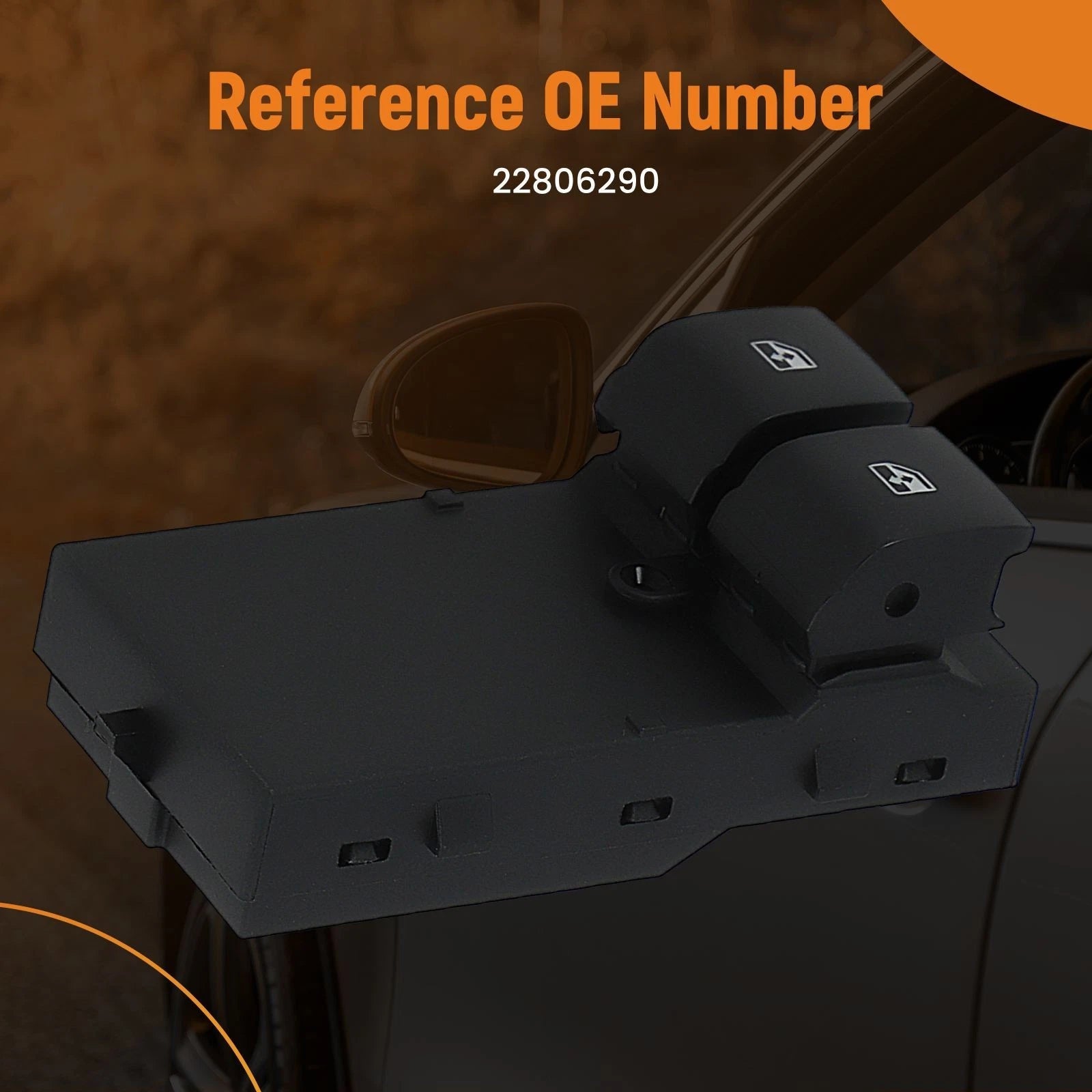 Driver Side Window Control Switch for Chevrolet Camaro (2014-2015)