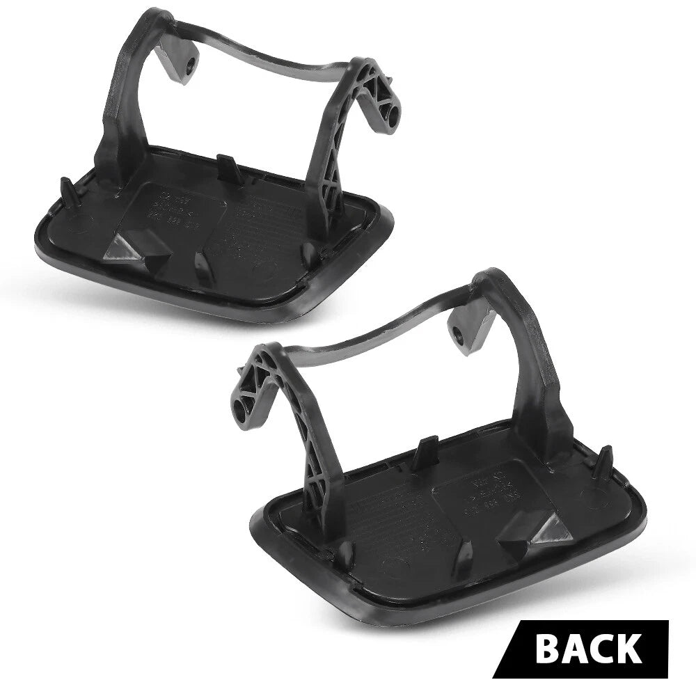 Set of 2 Headlight Washer Cover Caps for Audi A4 B8 (2008–2012)