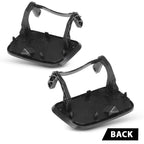 Set of 2 Headlight Washer Cover Caps for Audi A4 B8 (2008–2012)