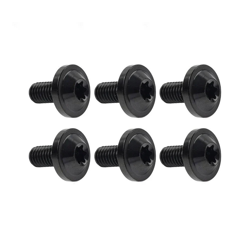 6 x M5x15mm Titanium Bolts Truss Torx Screws for Motorcycle Bike
