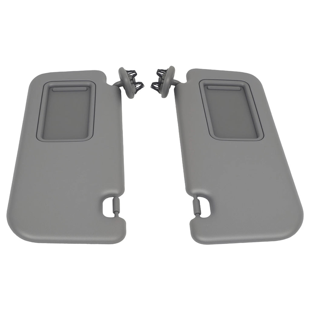 Pair Gray Sun Visor for Toyota Corolla (2009–2013)