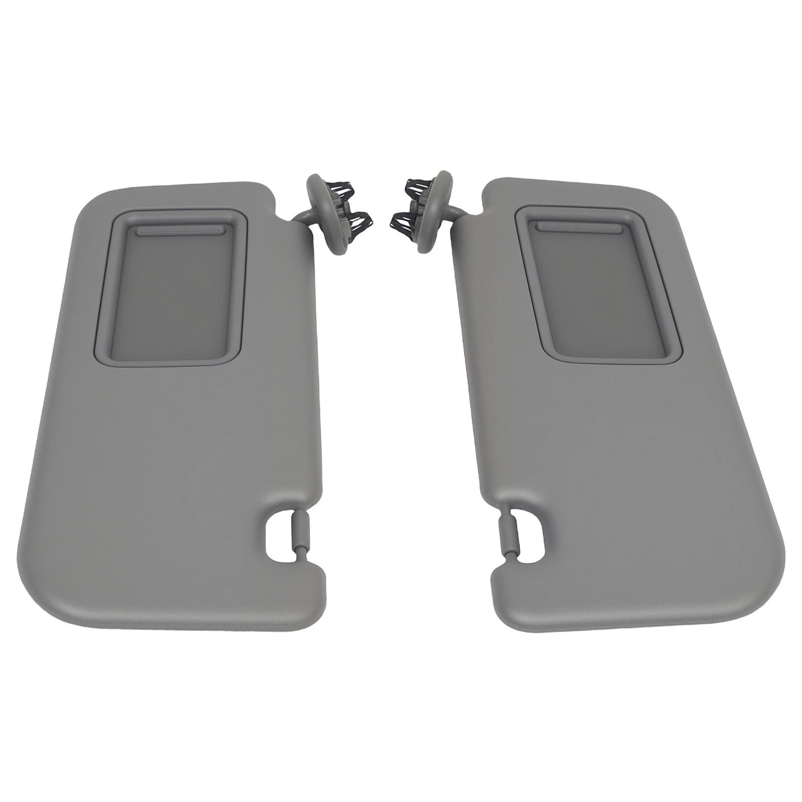 Pair Gray Sun Visor for Toyota Corolla (2009–2013)