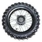 2.50-10 Front Wheel Rim + Knobby Tire for PIT PRO Dirt Bike