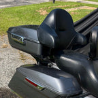 Chopped Trunk Backrest Pad for Harley Touring Road Glide (2014-2023)
