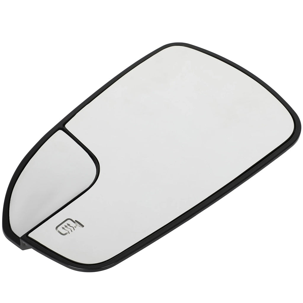 Heated Driver Side View Door Mirror Glass w/Plate for Ford Fusion (2013–2020)
