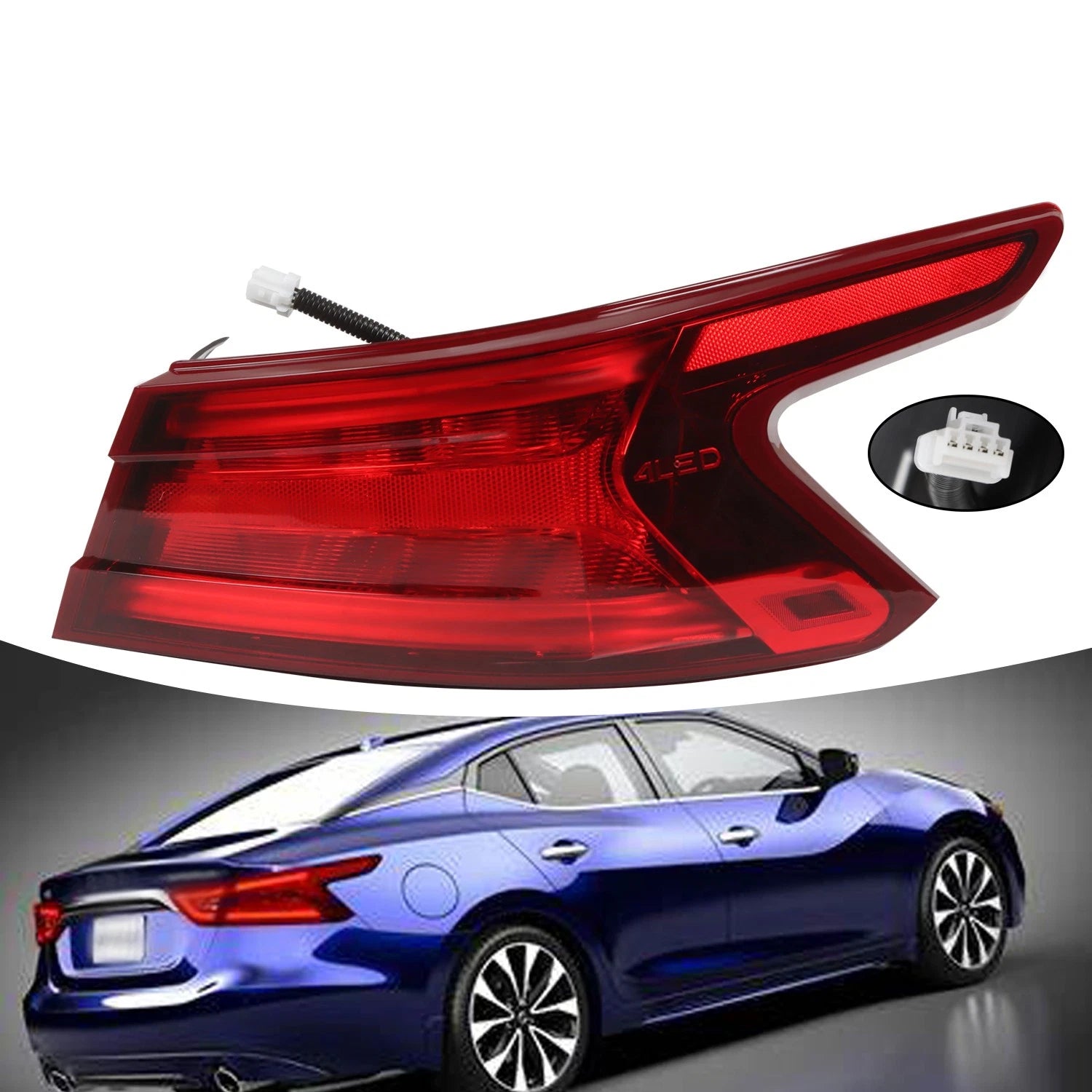 Tail Light Right Passenger for Nissan Maxima (2016–2018)