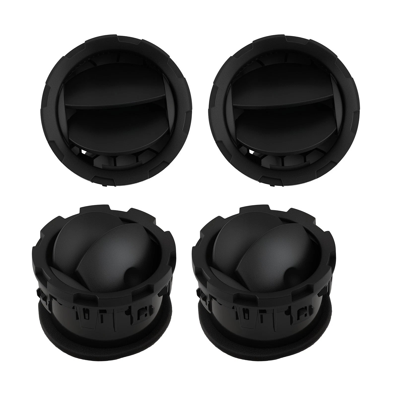 Dash Vent Kit for Ford F-250 F-350 F-450 (2011–2016) BC3Z19893AA Black 4pc