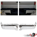 Set of 2 Chrome Rear Bumper End Caps for Ford F-150 (2009–2014)