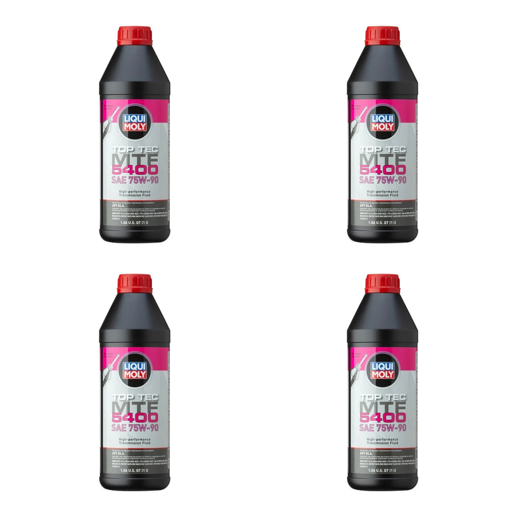 Set of 4 Liqui Moly Top Tec MTF 5400 75W-90 Gear Oil (4L)