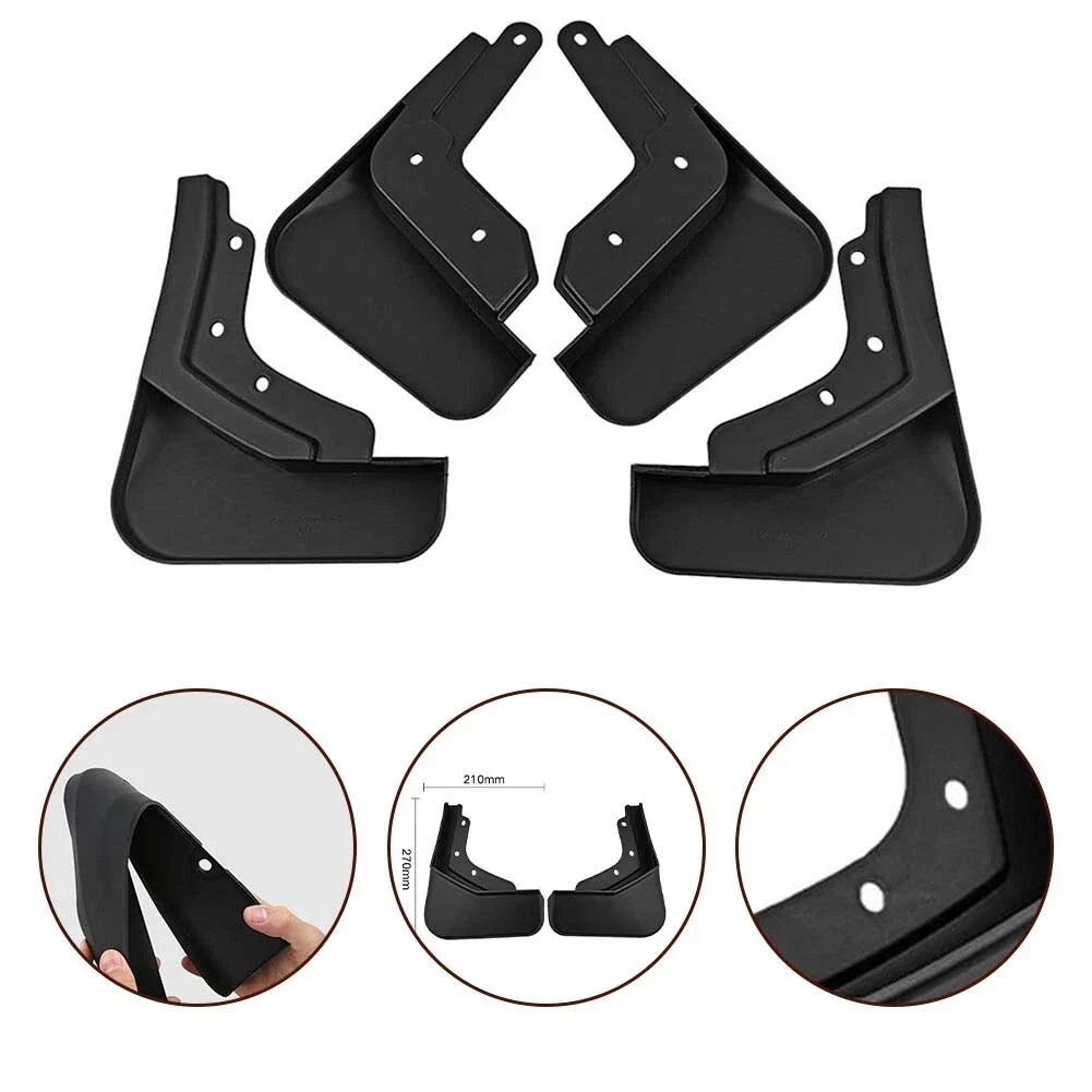 Mudguard Covers / 4 × Splash Guards for Model 2