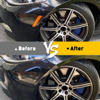 Pair Smoked Front Bumper Side Marker Reflectors for BMW 5 Series (2011–2016)