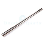 2.5" T-304 Stainless Steel Exhaust Tube Pipe for Universal Applications (N/A)