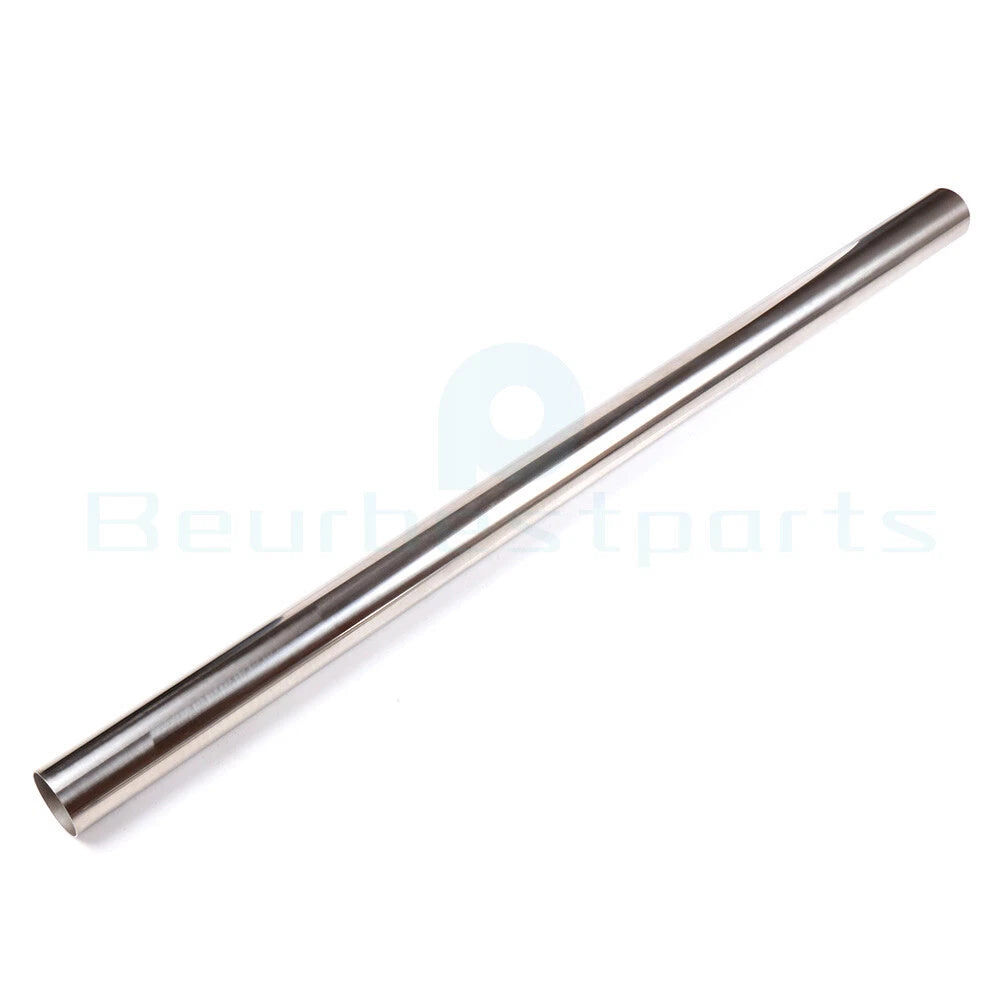 2.5" T-304 Stainless Steel Exhaust Tube Pipe for Universal Applications (N/A)