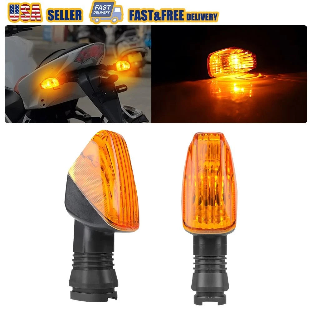 Turn Signal Light Indicator Lamp for Kawasaki Ninja 250R ZX-6R KLR650 (2008–2012)