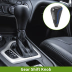 Automatic Gear Shift Knob for Lexus GS300 (2006–2011) Plastic Faux Leather Black Blue