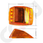 5x LED Cab Marker Roof Lights for Kenworth Peterbilt