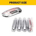 Set of 4 Chrome Handle Covers for Dodge Ram 1500 (2002–2008)