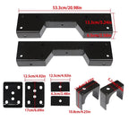 C-Notch Rear Support & Drop Flip Kit for Chevy Silverado GMC Sierra (1988–1998)