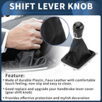 5 Speed Gear Shifter Knob with Cover No. 3AA711113A for VW Passat (2013–2021)