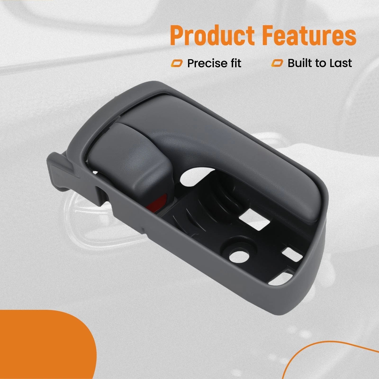 Front Right Gray Door Handle for Toyota Sienna (2004–2010) 69205-AE010