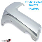 Rear Driver Bumper End for Toyota Tacoma (2016–2023) Chrome