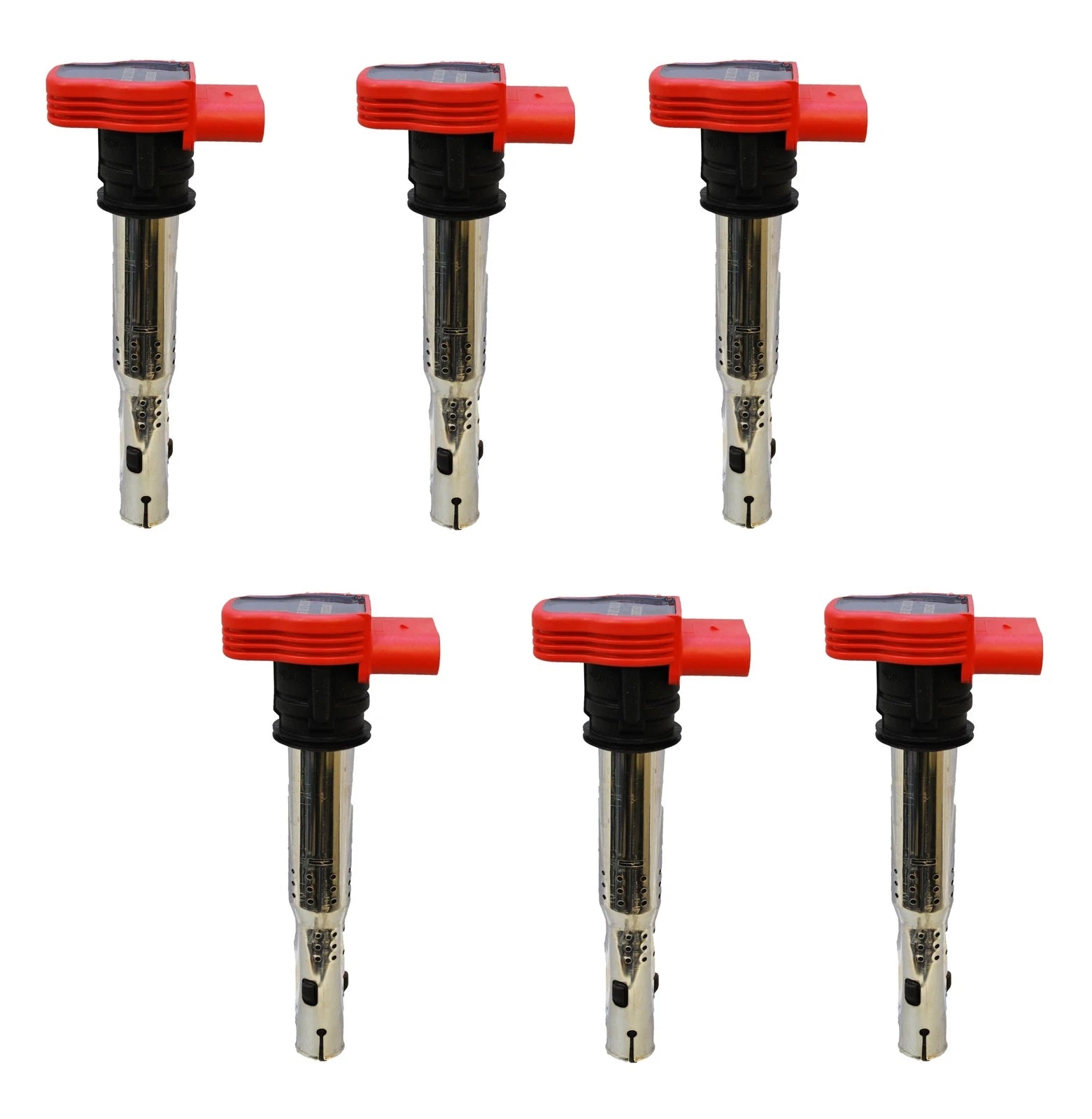 Set of 6 Denso Ignition Coils for Audi A4 Quattro, Porsche Cayenne, VW V6