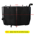 Aluminum Radiator for Honda CBR600RR (2007–2022)