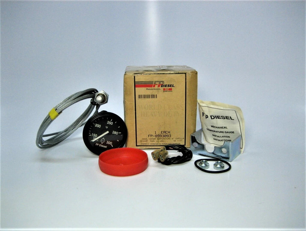 Water Temperature Gauge for Federal Mogul FP-8993093 (6' Capillary Harness)