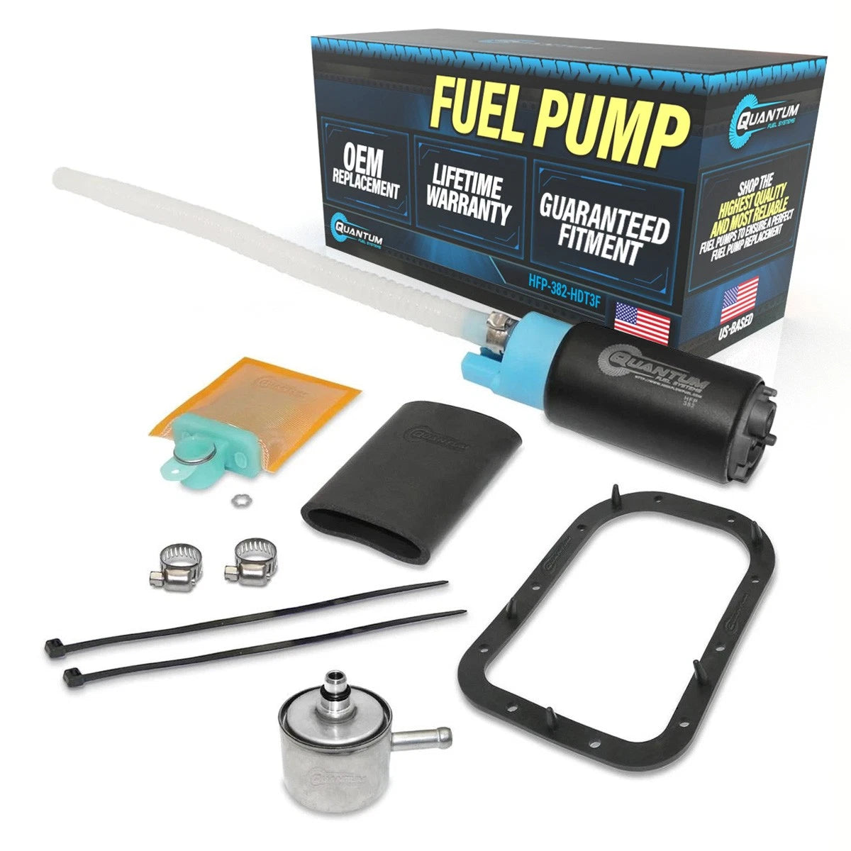 QFS Fuel Pump Kit for Harley Davidson FLST FXST (2001–2007) 75132-01D