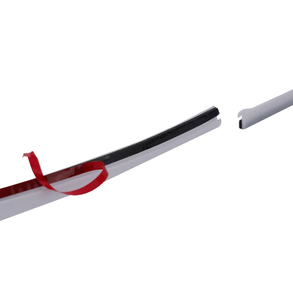 Rubber Sealing Strip White Inclined T-Shaped Weatherproof Accessories for Car
