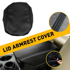Leather Center Console Lid Armrest Pad Cover for Ford Explorer (2011–2018)