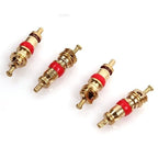 Tire Remover Tool with 4 Valve Stem Cores for