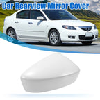 Front Right View Mirror Cover Trim for Mazda 3 Axela M3 (2017–2019) White
