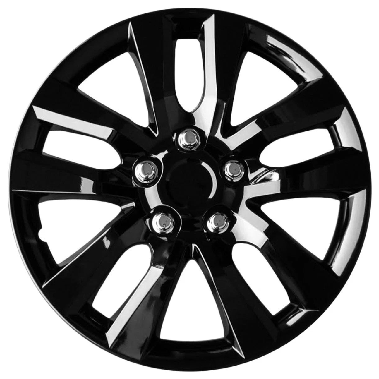 Hubcaps Wheel Covers 16 Inch Gloss Black 4pc for Nissan Altima (2007–2018)