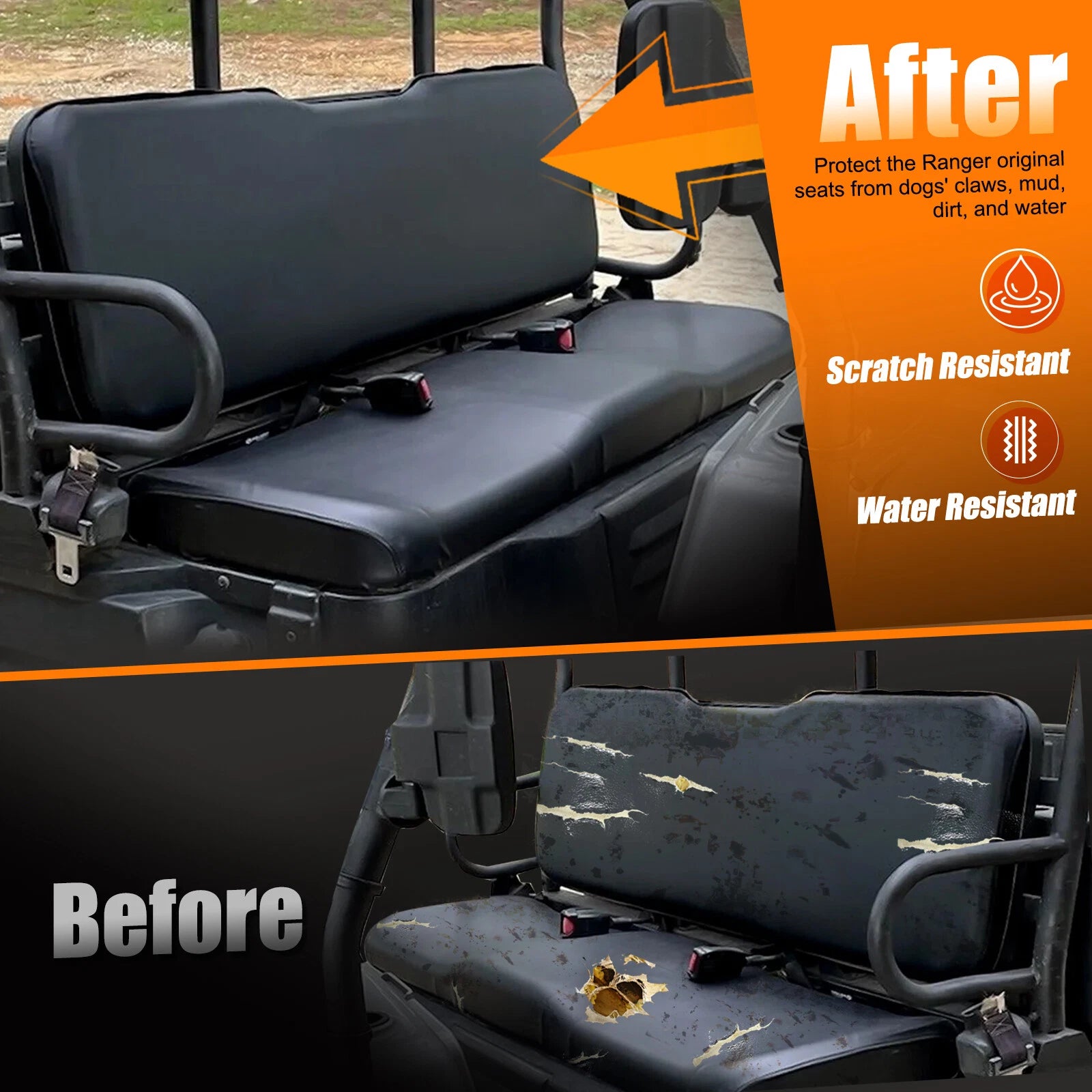 Seat Cover for Polaris Ranger 700 XP (2002–2008)