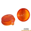 Bullet Turn Signal Lenses Covers for Honda VTX 1300 1800 (2003-2008)