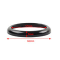 Silver Stopwatch Compass Cover Ring for Porsche 911 718 Boxster Cayenne Macan