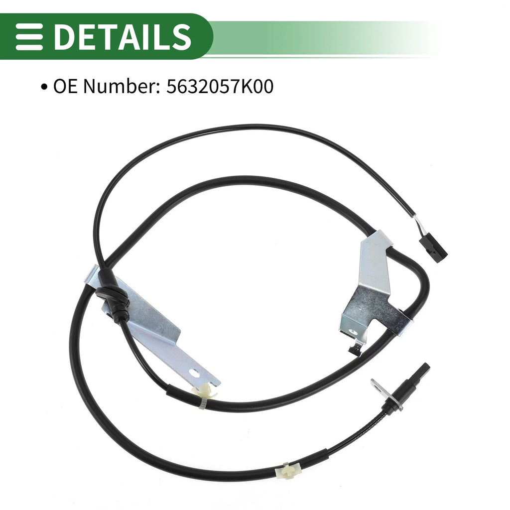 ABS Wheel Speed Sensor for Suzuki Swift Sport (2004–2010) No. 5632057K00 Rear Left