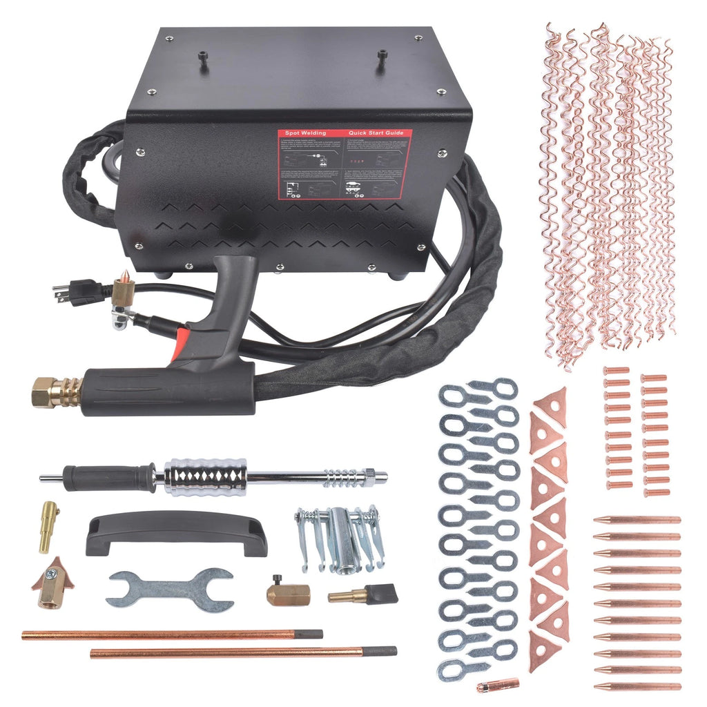 Stud Welder Dent Repair Kit for Multiple Models (110V 3500W)