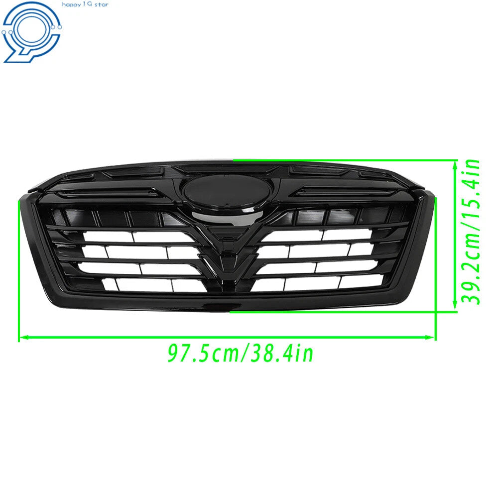 Front Sport Grille Assembly for Subaru Forester (2022-2024) Black Mesh