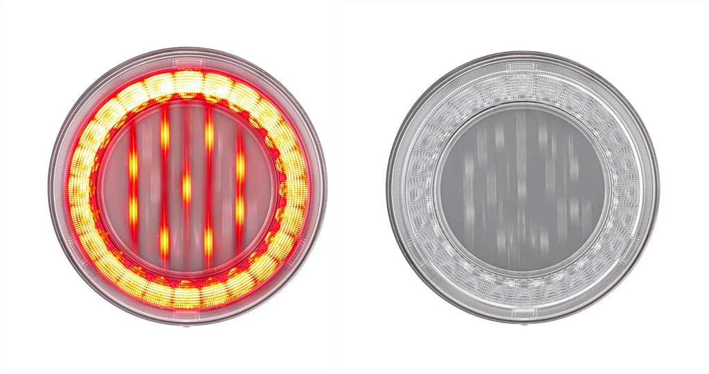 4" Round LED Stop Light X-Series Lumos Replacement for Universal Fit