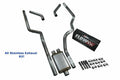 Dual Exhaust for Dodge Ram 1500 (2019–2025) - Stainless Steel, Corner Exit