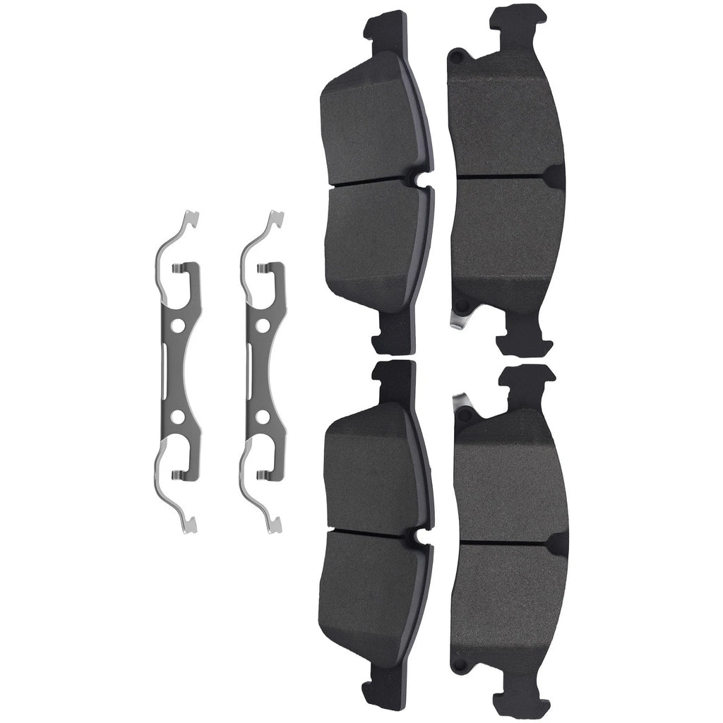 Front Brake Pads Kit for Jeep Grand Cherokee (2011–2016) Dodge Durango (2011–2023) D1455