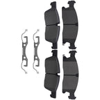 Front Brake Pads Kit for Jeep Grand Cherokee (2011–2016) Dodge Durango (2011–2023) D1455