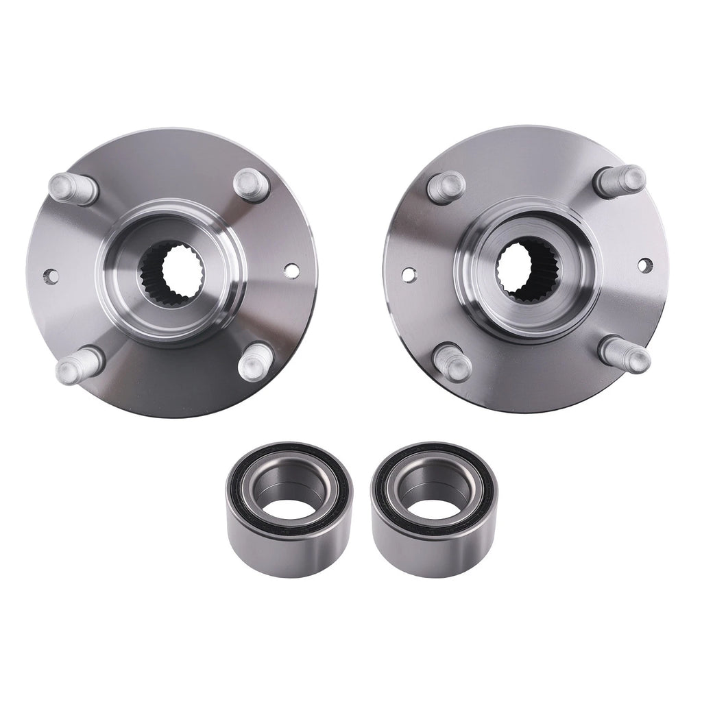 Front Wheel Hub Bearings Assembly for Hyundai Accent 2012-2017 5172002000 4 Lug