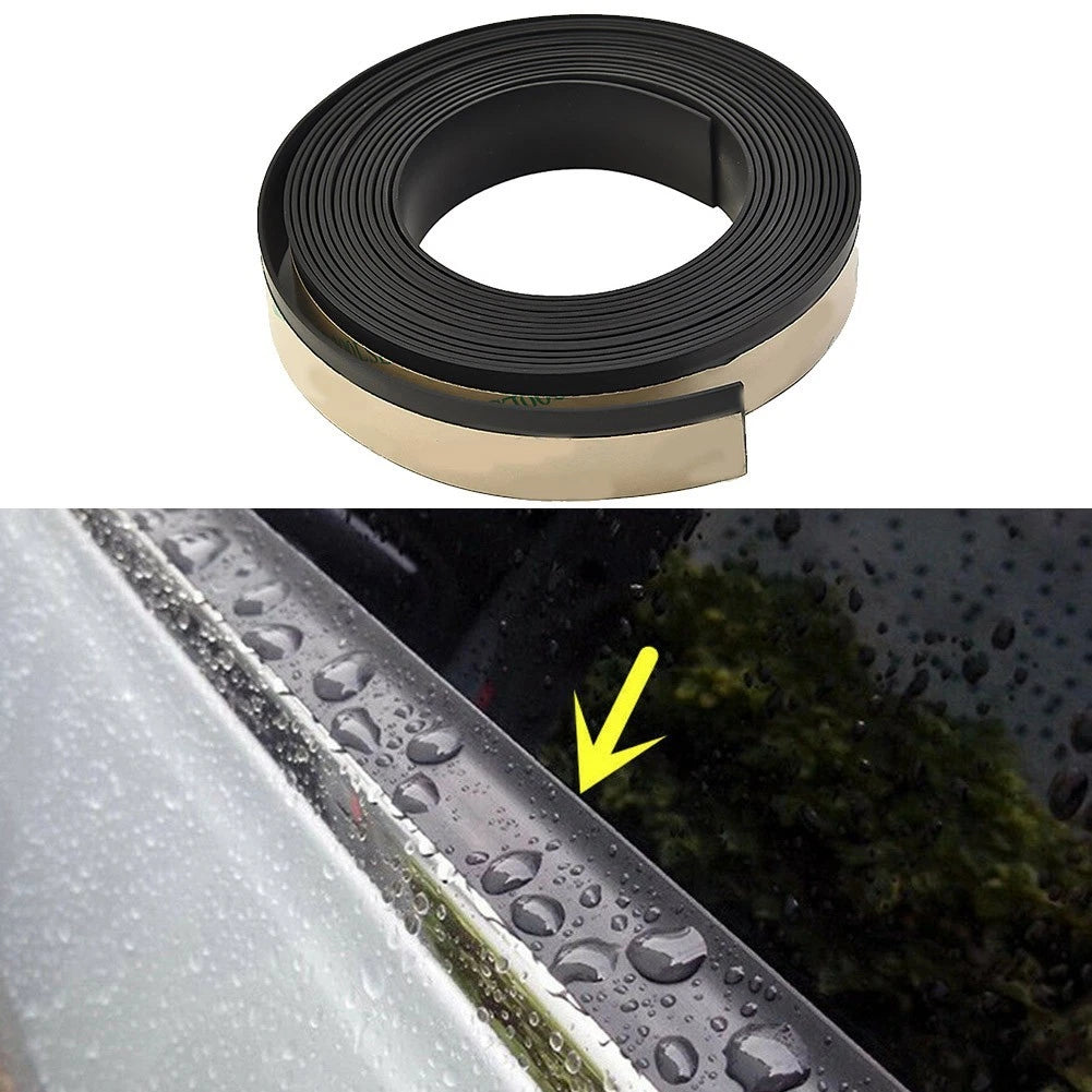 13FT Rubber Car Side Door Window Glass Seal for Universal Fit