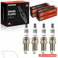 Set of 4 Iridium Platinum Spark Plugs for Jeep Compass Patriot (2007–2011)