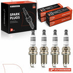 Set of 4 Iridium Platinum Spark Plugs for Jeep Compass Patriot (2007–2011)