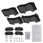 8pcs Ceramic Brake Pads Set for Chevrolet Colorado (2015–2020) P1802