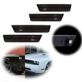 Set of 4 Smoked Lens LED Side Marker Lights for Dodge Challenger